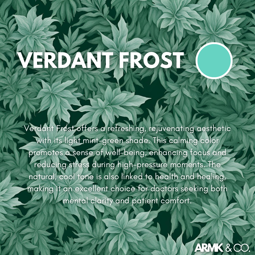 High-Collar Verdant Frost Full set ARMK Scrub For HIM